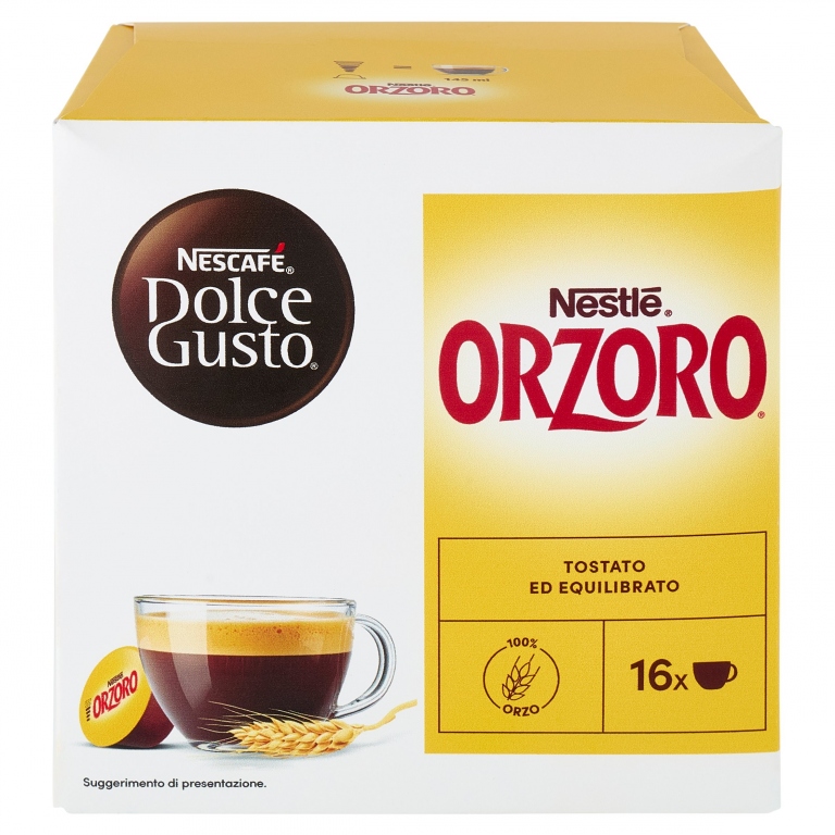 NESCAFE' DOLCEGUSTO ORZORO CAPS GR256