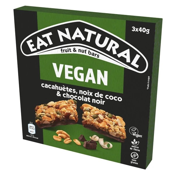 BARRETTE EAT NATURAL FRUIT AND NUTS FIBRE GR.120