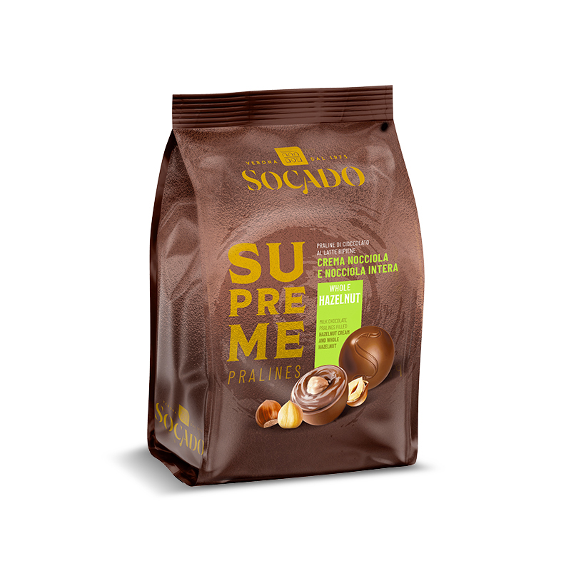 SOCADO PRALINE SUPREME NOCCIOLA INTERA GR.200