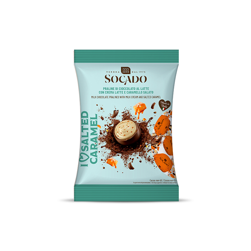SOCADO PRALINE I LOVE CARAMELLO SALATO GR.105