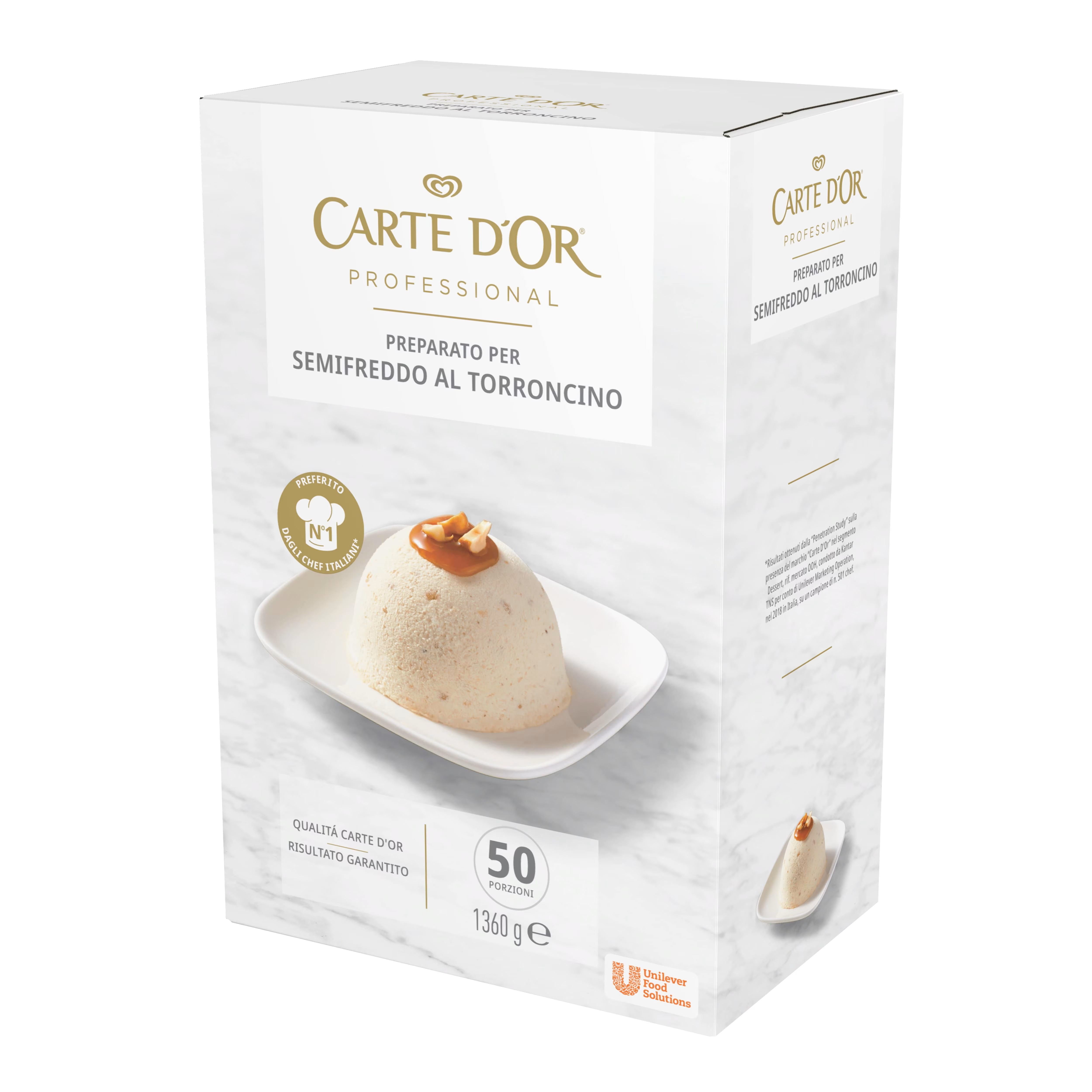 CARTE D'OR PREPARATO TORTA AL COCCO GR.1680
