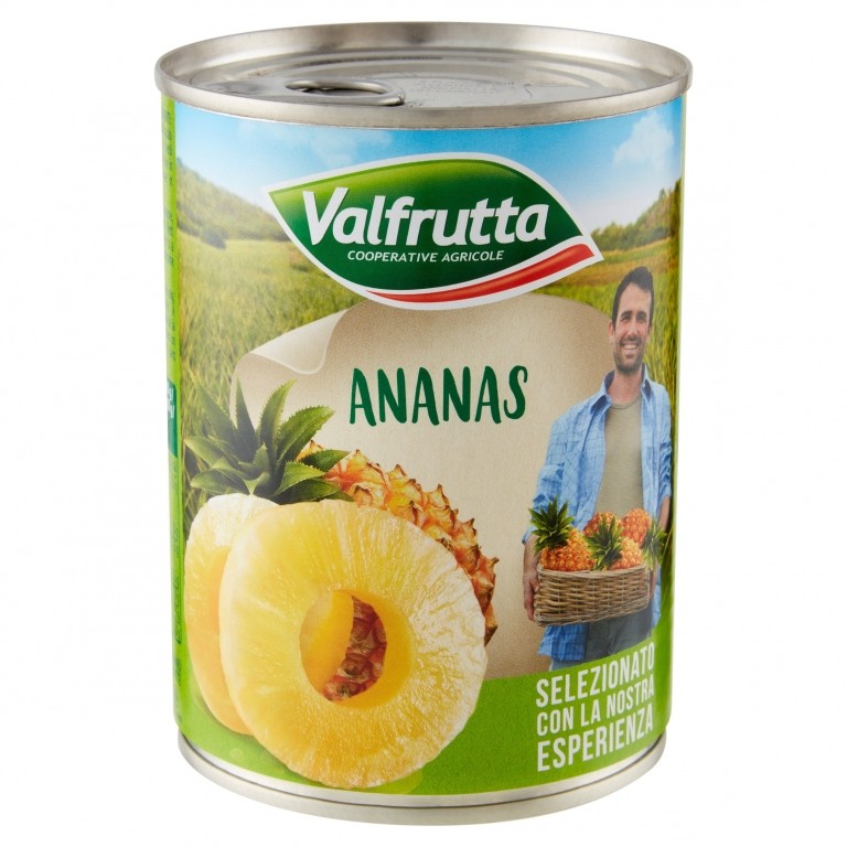 ANANAS VALFRUTTA SCIROPP.FETTE GR.580