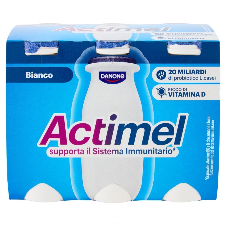 ACTIMEL BIANCO DANONE GR.100X6