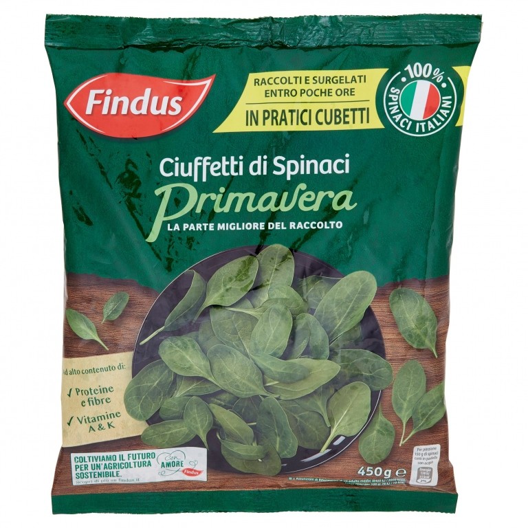 SPINACI A CIUFFETTI G450 FINDUS