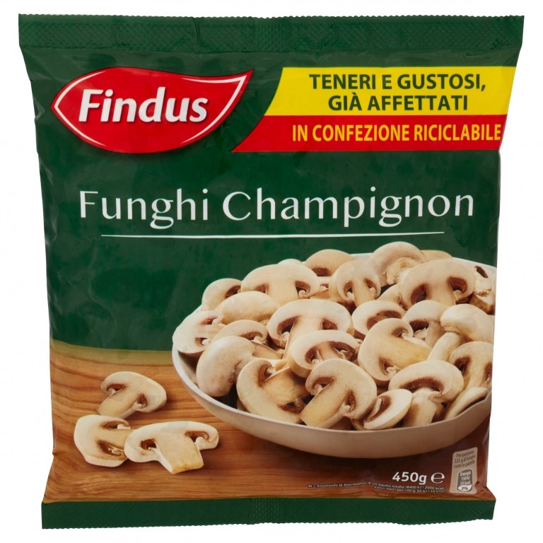 FUNGHI CHAMPIGNON GR.450 FINDUS