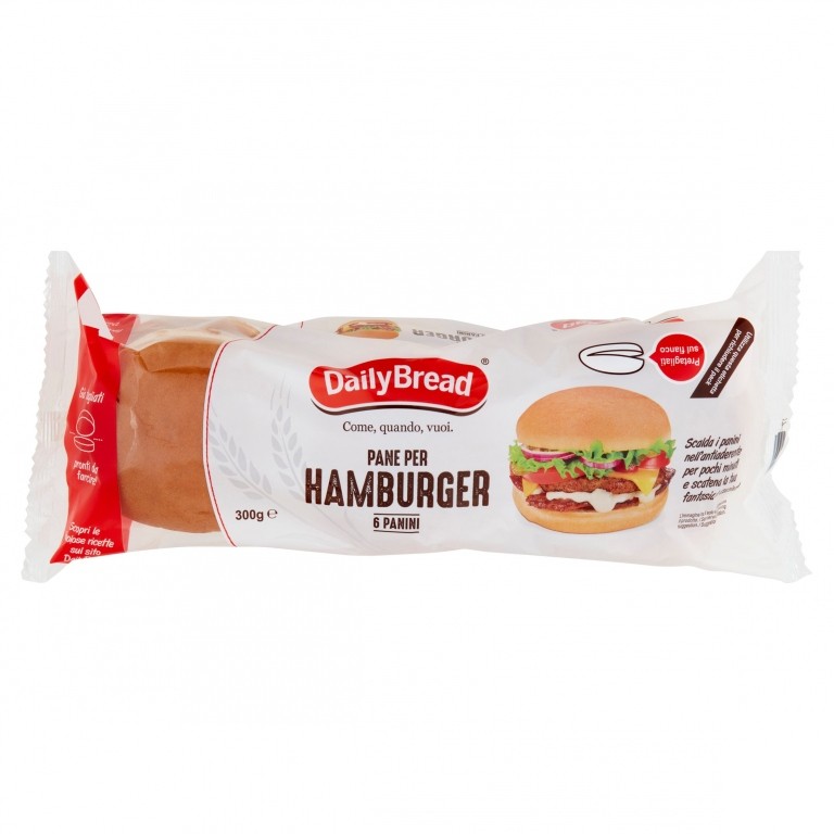DAILYBREAD PANE HAMBURGER X6 GR.300