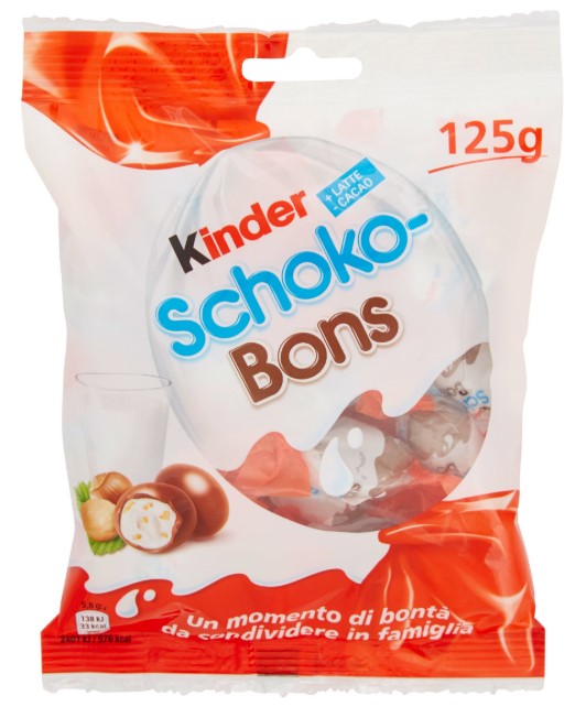 FERRERO KINDER SCHOKO BONS GR125 BS