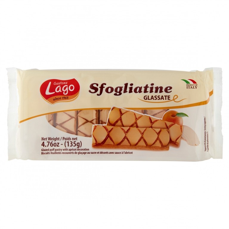 SFOGLIATINE LAGO GLASSATE GR135 VASCH.