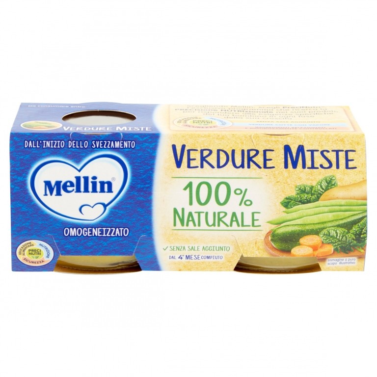 OMO MELLIN VERDURE MISTE GR80X2