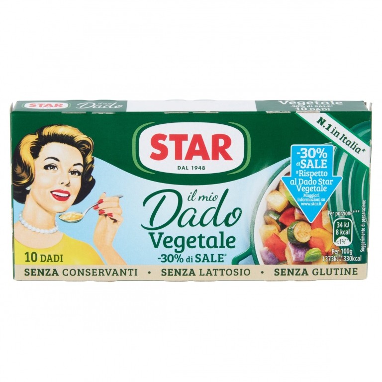 DADI STAR VEGETALE-30% SALE 10 CUB.