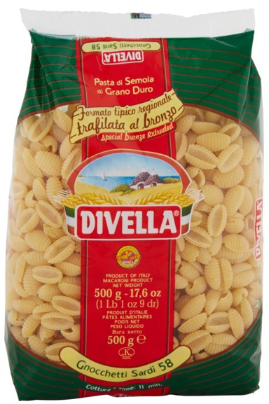 PASTA DIVELLA N.58 GNOCCHETTI SARDI GR500 SPEC.