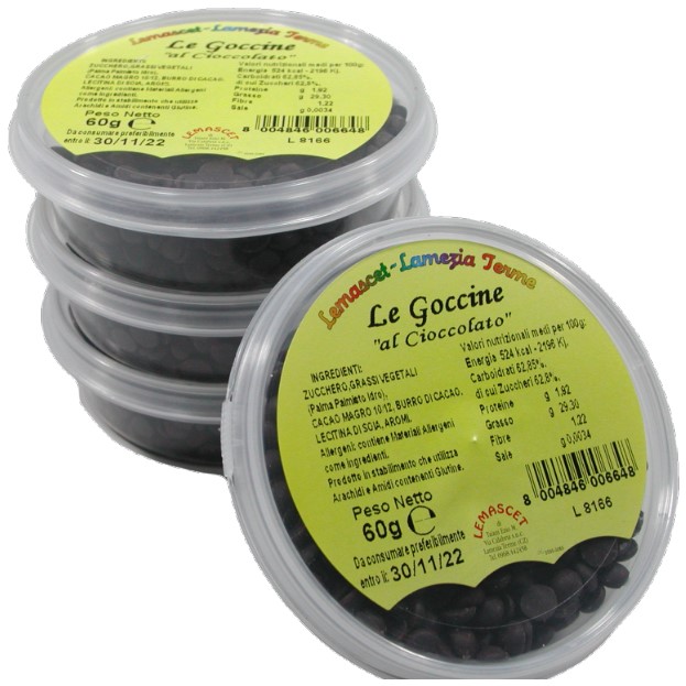 GOCCE DI CIOCCOLATO TAIANI GR.60