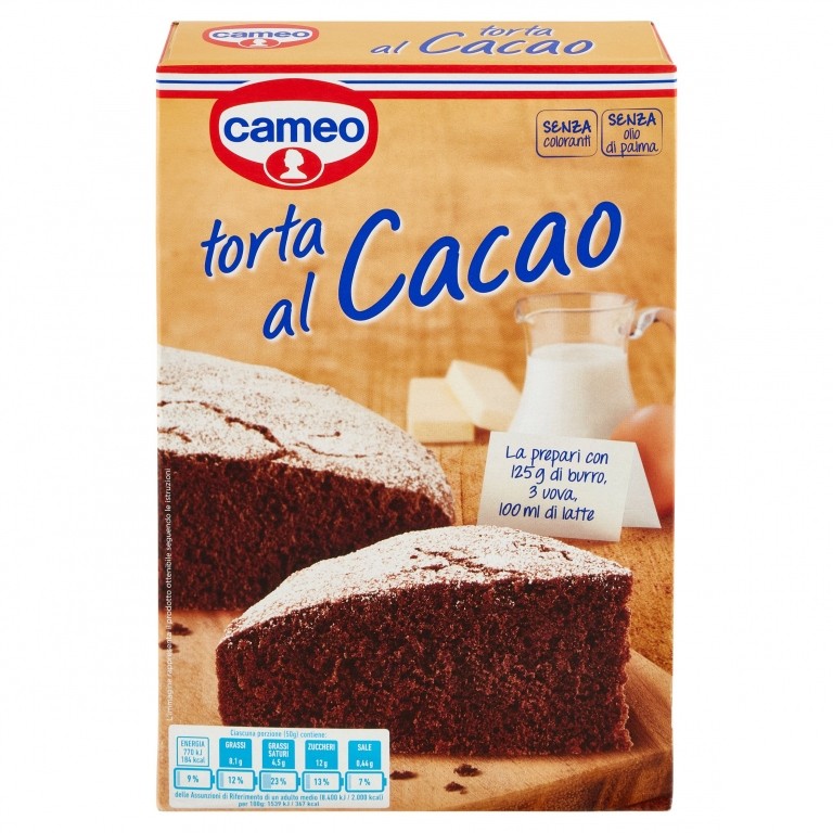 CAMEO TORTA CACAO GR.448