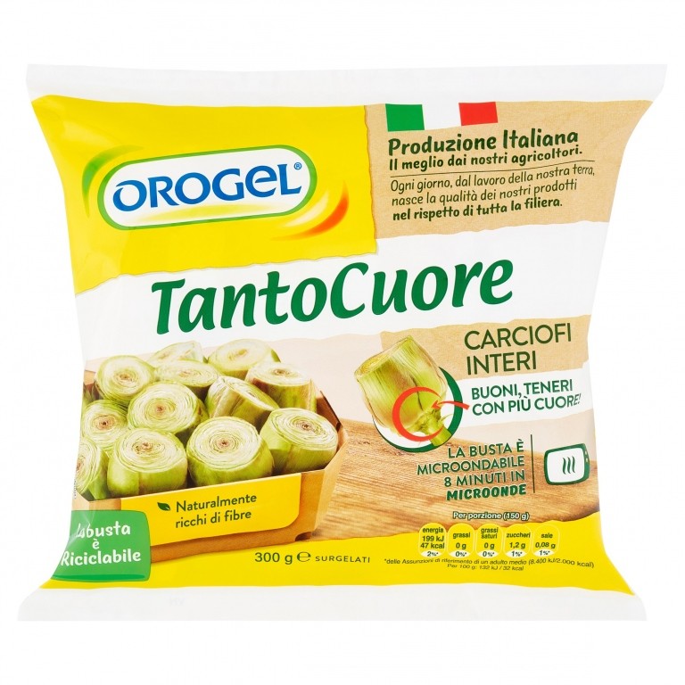 OROGEL CUORI DI CARCIOFI INT.GR.300