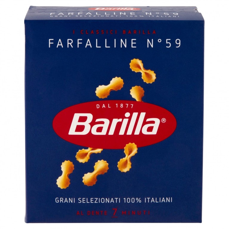 PASTA BARILLA N.59 FARFALLINE GR.500