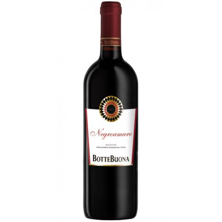 VINO BOTTE B. NEGROAMARO R.SO IGT CL75