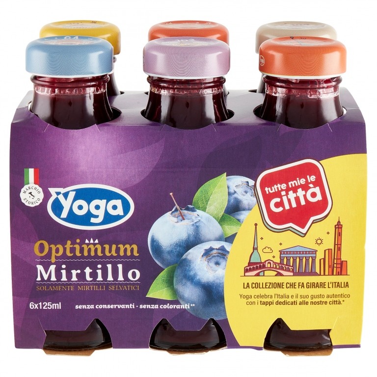 SUCCHI YOGA OPTIMUM MIRTILLO ML125X6