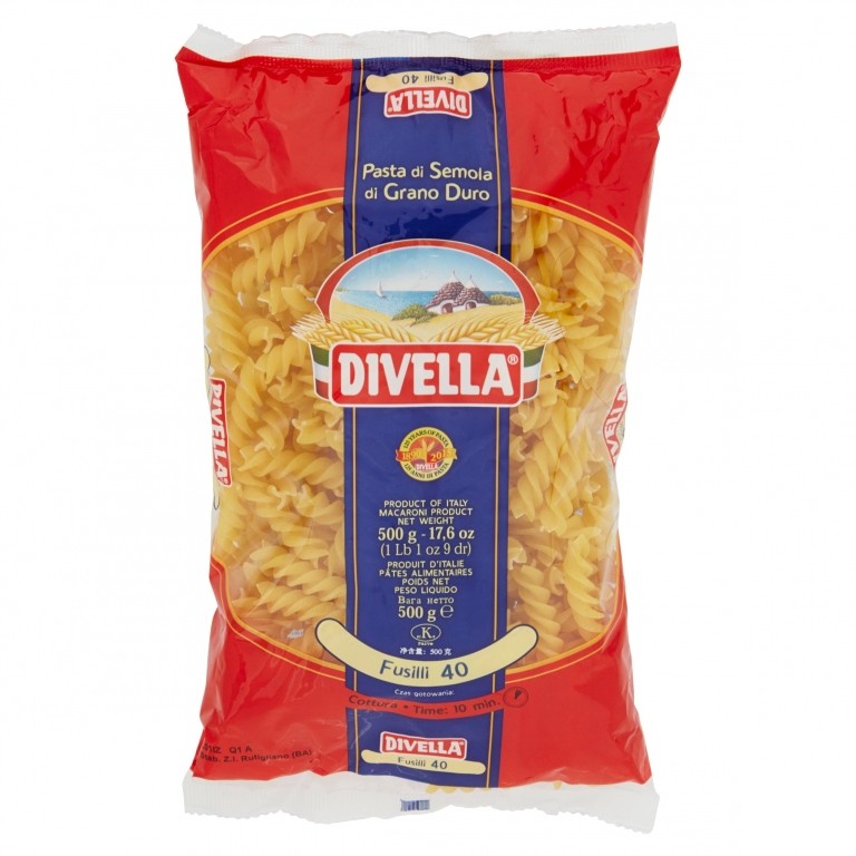 PASTA DIVELLA N.40 FUSILLI GR.500