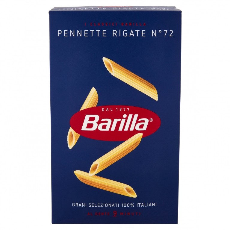 PASTA BARILLA N.72 PENNETTE RIG.GR.500