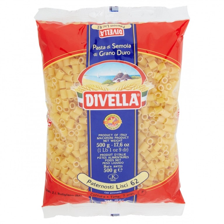 PASTA DIVELLA N.62 PATERNOSTI LISC GR500