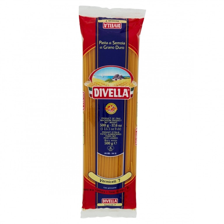 PASTA DIVELLA N.7 VERMICELLI GR.500