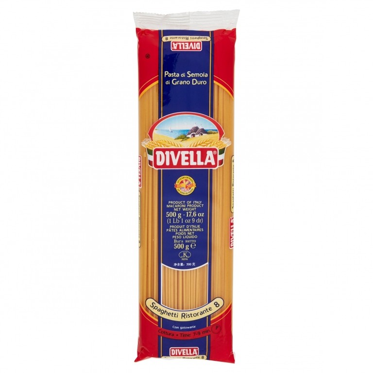PASTA DIVELLA N.8 SPAGHETTI R.GR.500