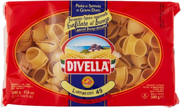 PASTA DIVELLA SPEC.N.49  LUMACONI GR.500