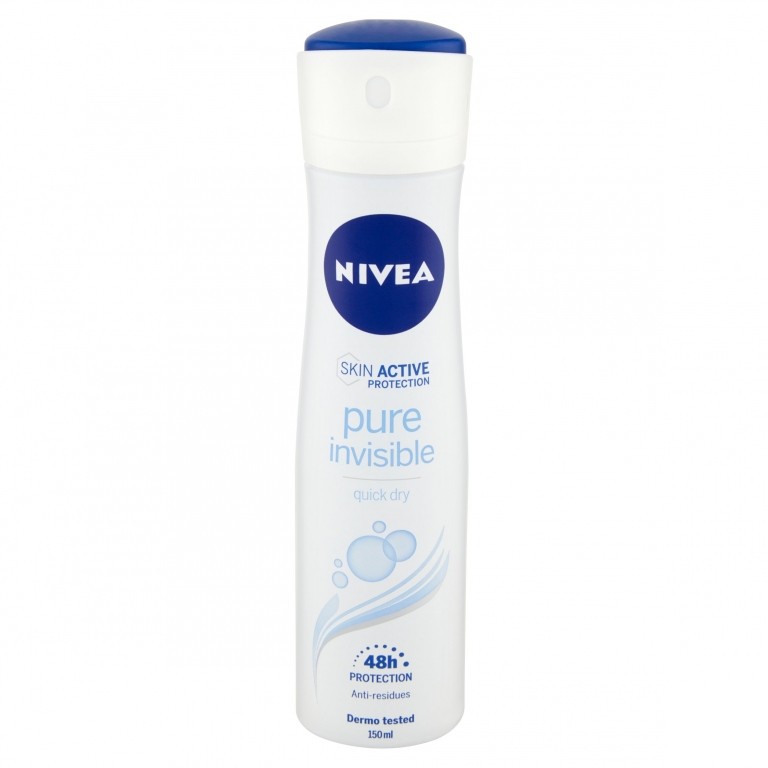 DEO NIVEA SPRAY PURE INVISIBLE ML.150