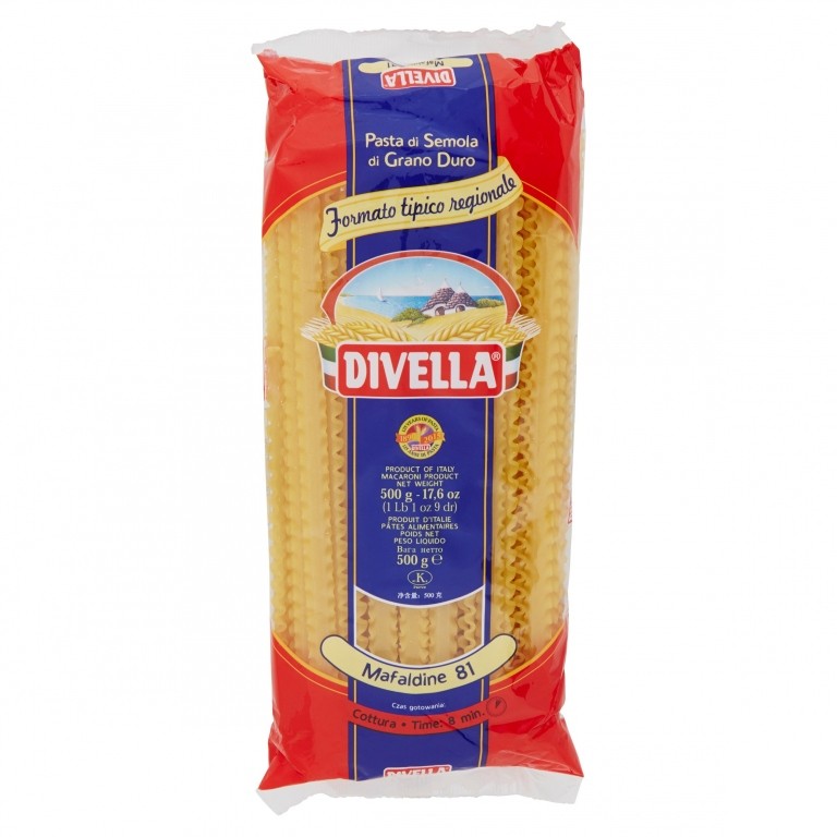 PASTA DIVELLA TIP.N.81 MAFALDINE GR.500