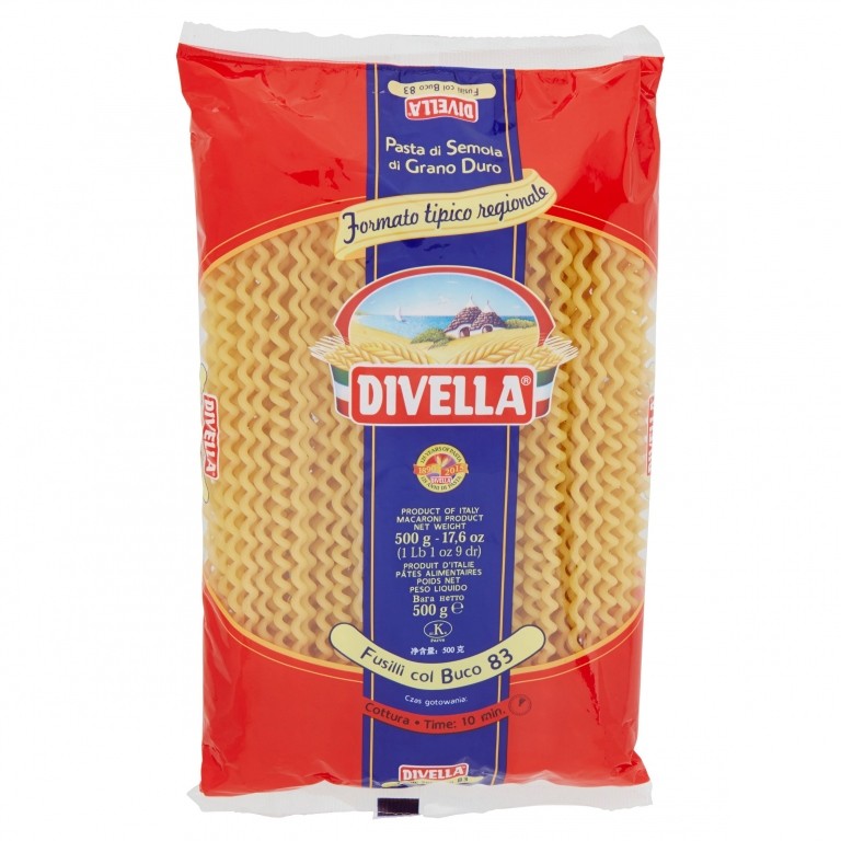 PASTA DIVELLA SPEC.N.83  FUS.BUCO GR.500