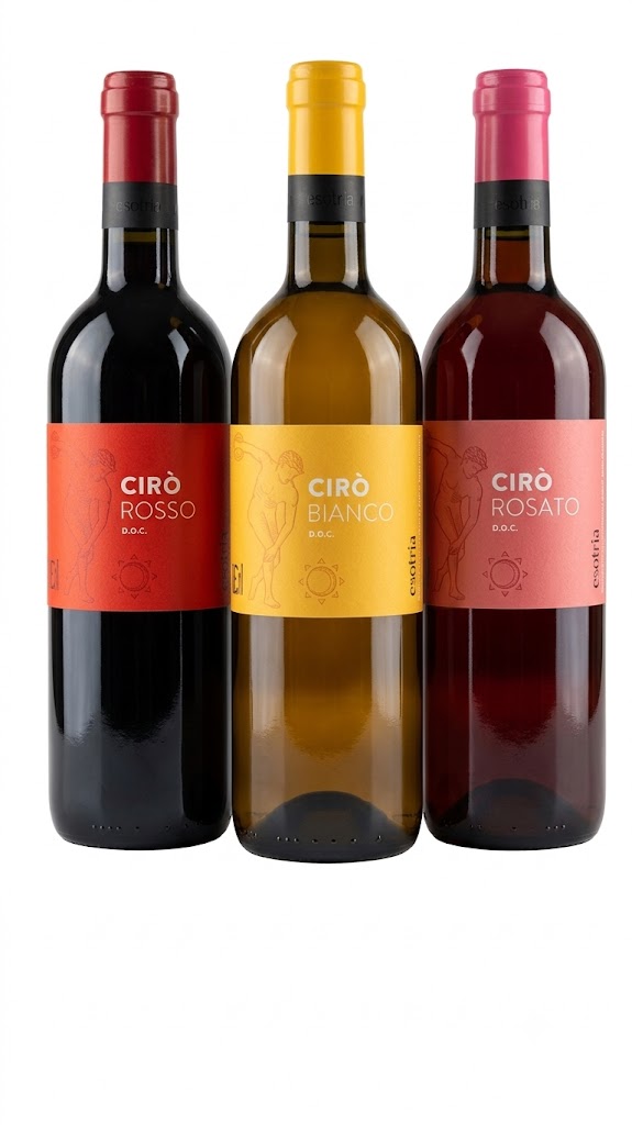 VINO CIRO' ENOTRIA B.CO DOC CL.75