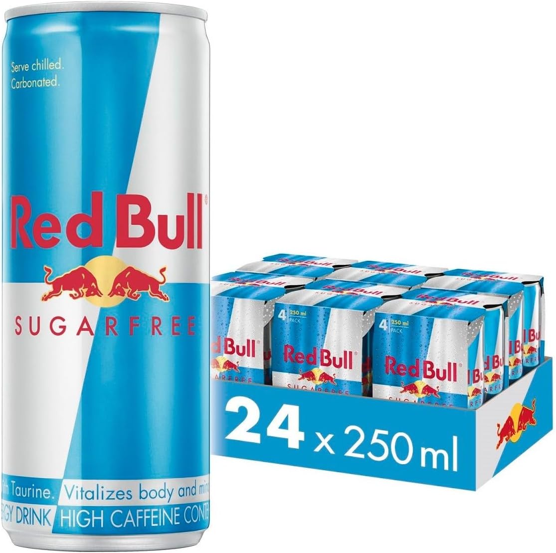 RED BULL SUGAR FREE LATT. CL25