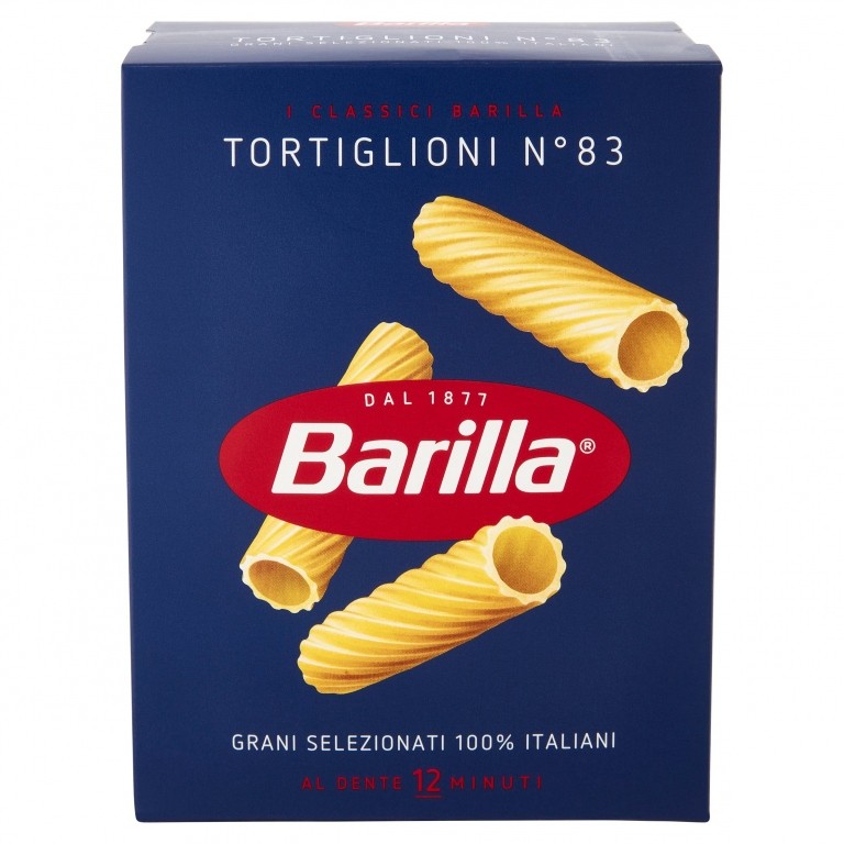 PASTA BARILLA N.83 TORTIGLIONI GR.500