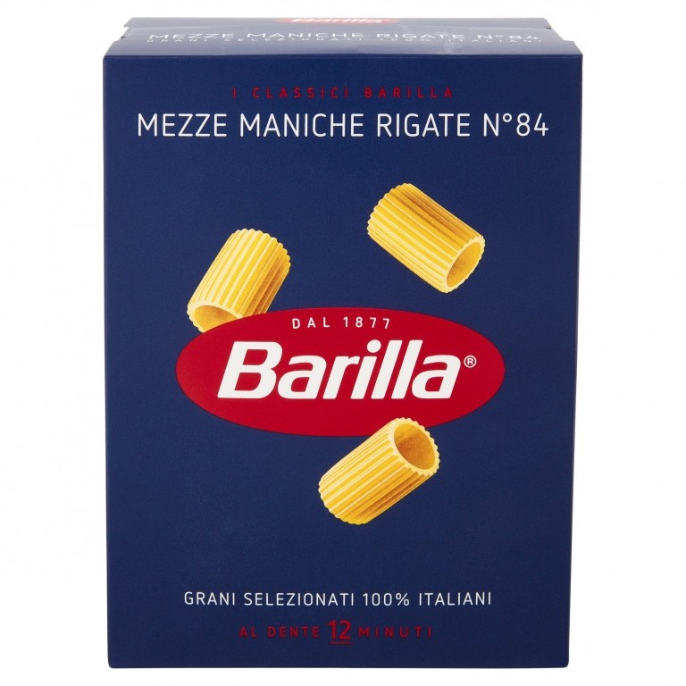 PASTA BARILLA N.84 MEZZE MAN.RIG.GR.500