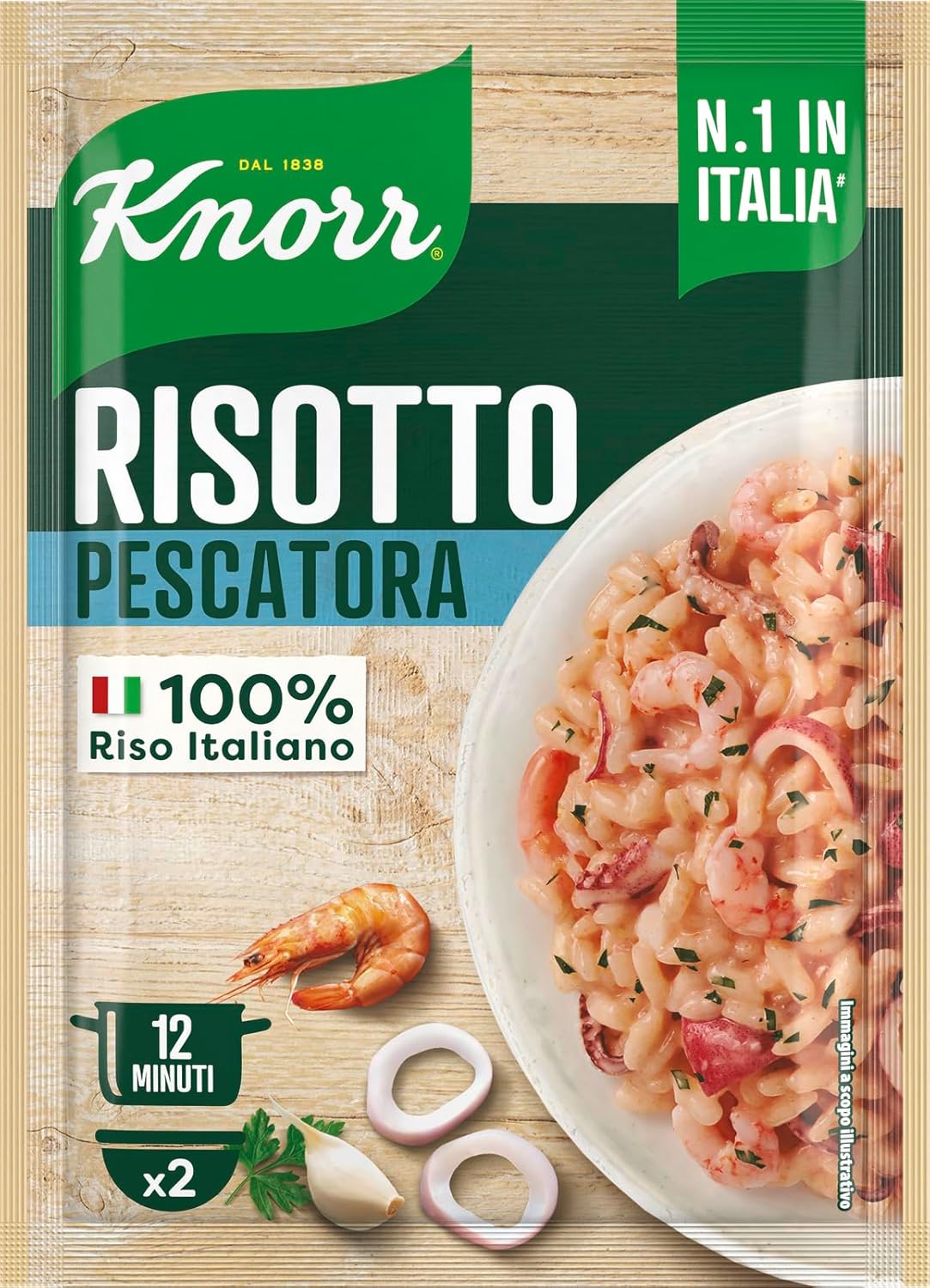 RISOTTO KNORR PESCATORA GR.175
