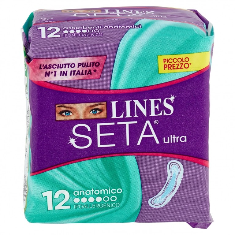 ASS.LINES SETA ULTRA ANATOMICO PZ.12