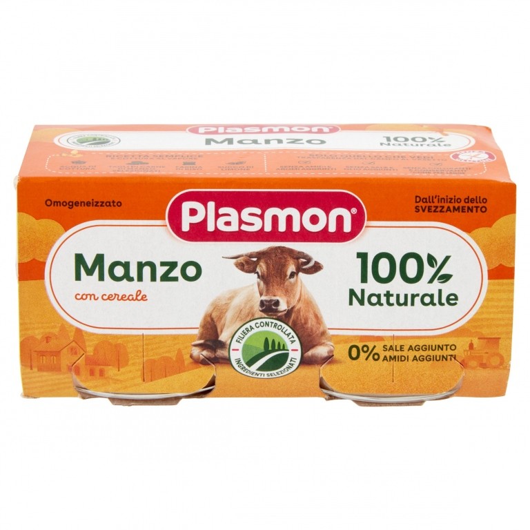 OMO PLASMON MANZO GR.80X2