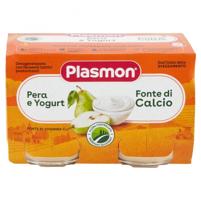 OMO PLASMON YOG/PERA GR.120X2