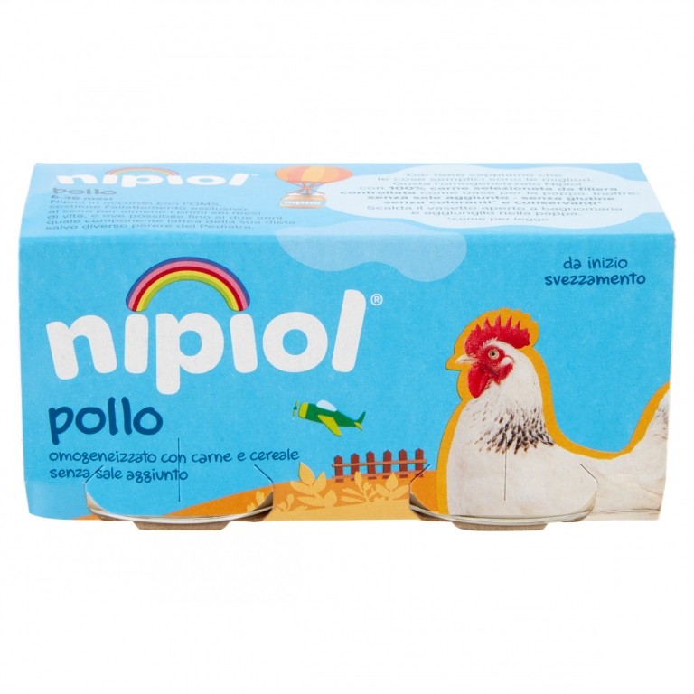 OMO NIPIOL POLLO GR.80X2