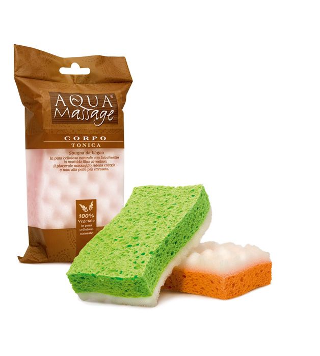 AQUA MASSAGE SPUGNA BAGNO TONICA ART.178