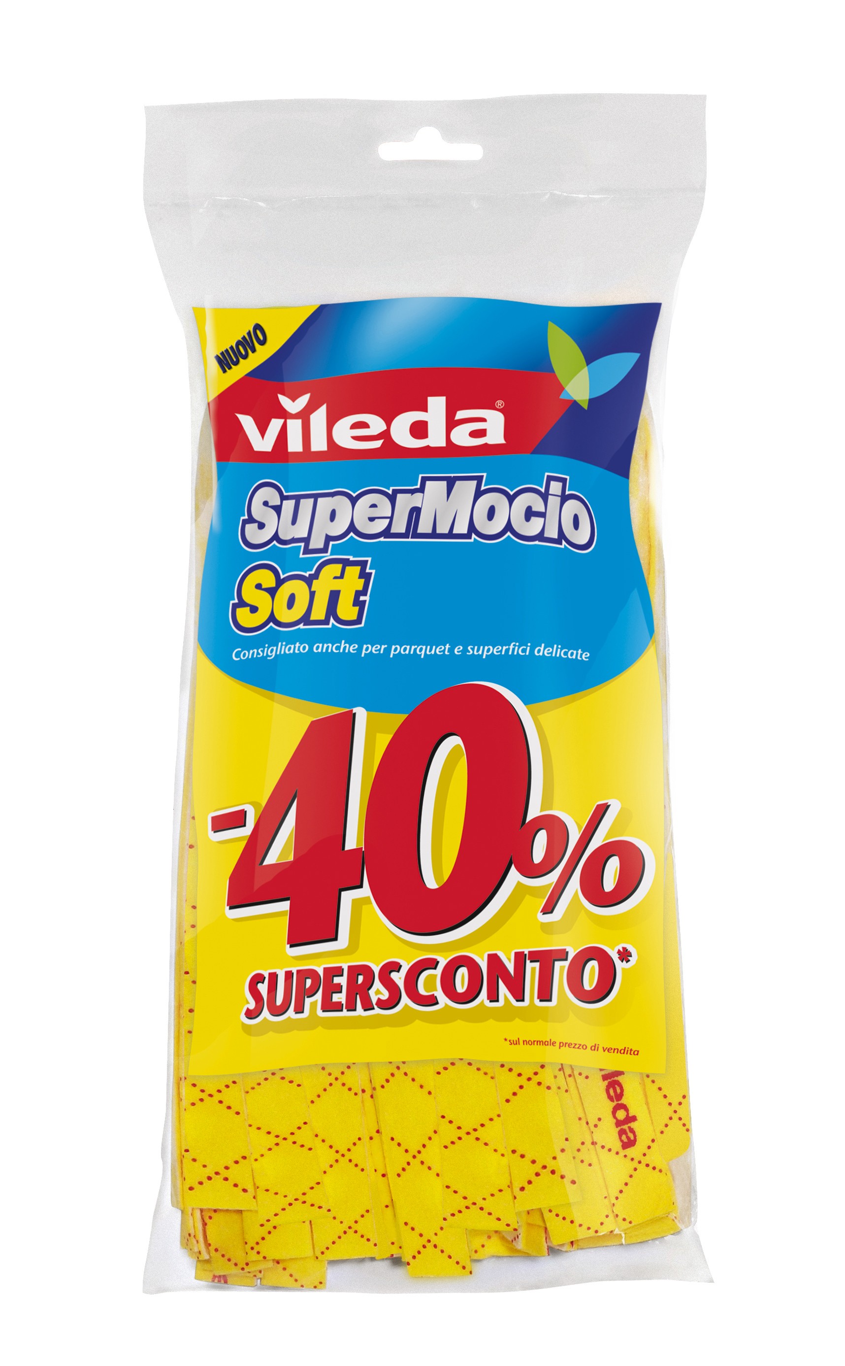 VILEDA MOCIO RICAMBIO SOFT GIALLO