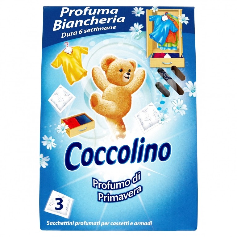 COCCOLINO PROF.BIANCHERIA SACCH.X12
