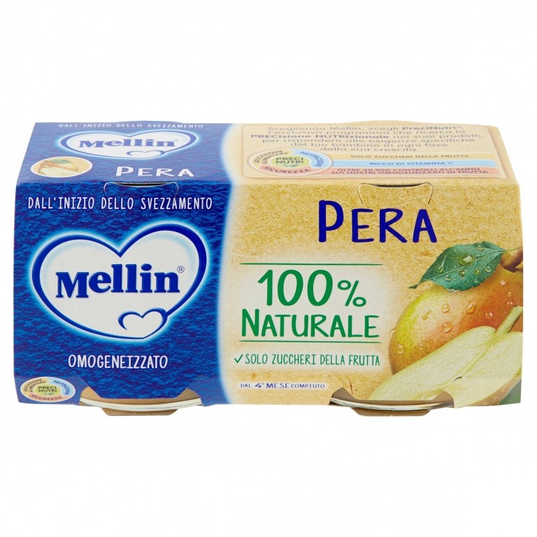 OMO MELLIN PERA GR.100X2