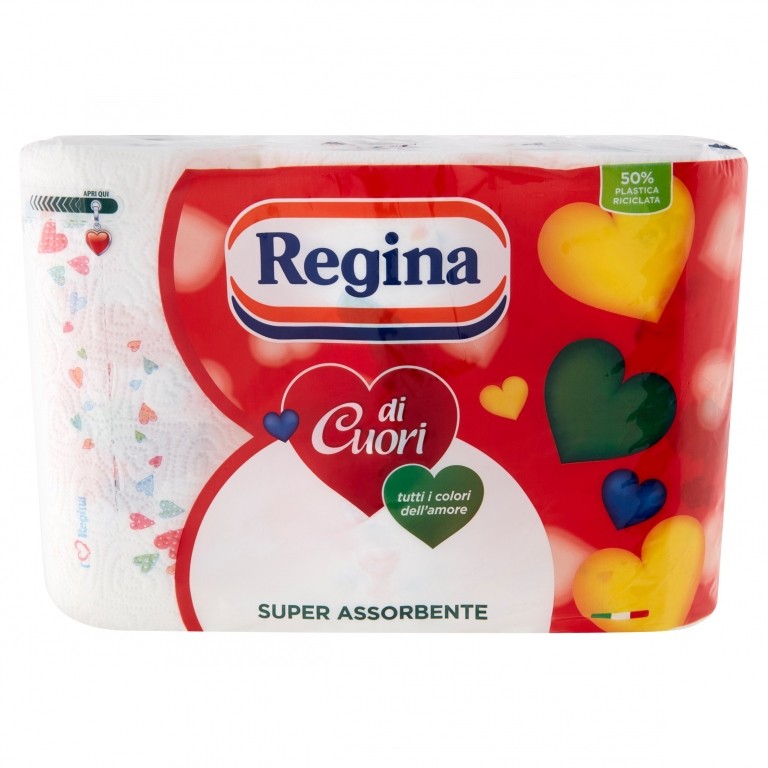 ASCIUGONI REGINA DI CUORI PZ.3