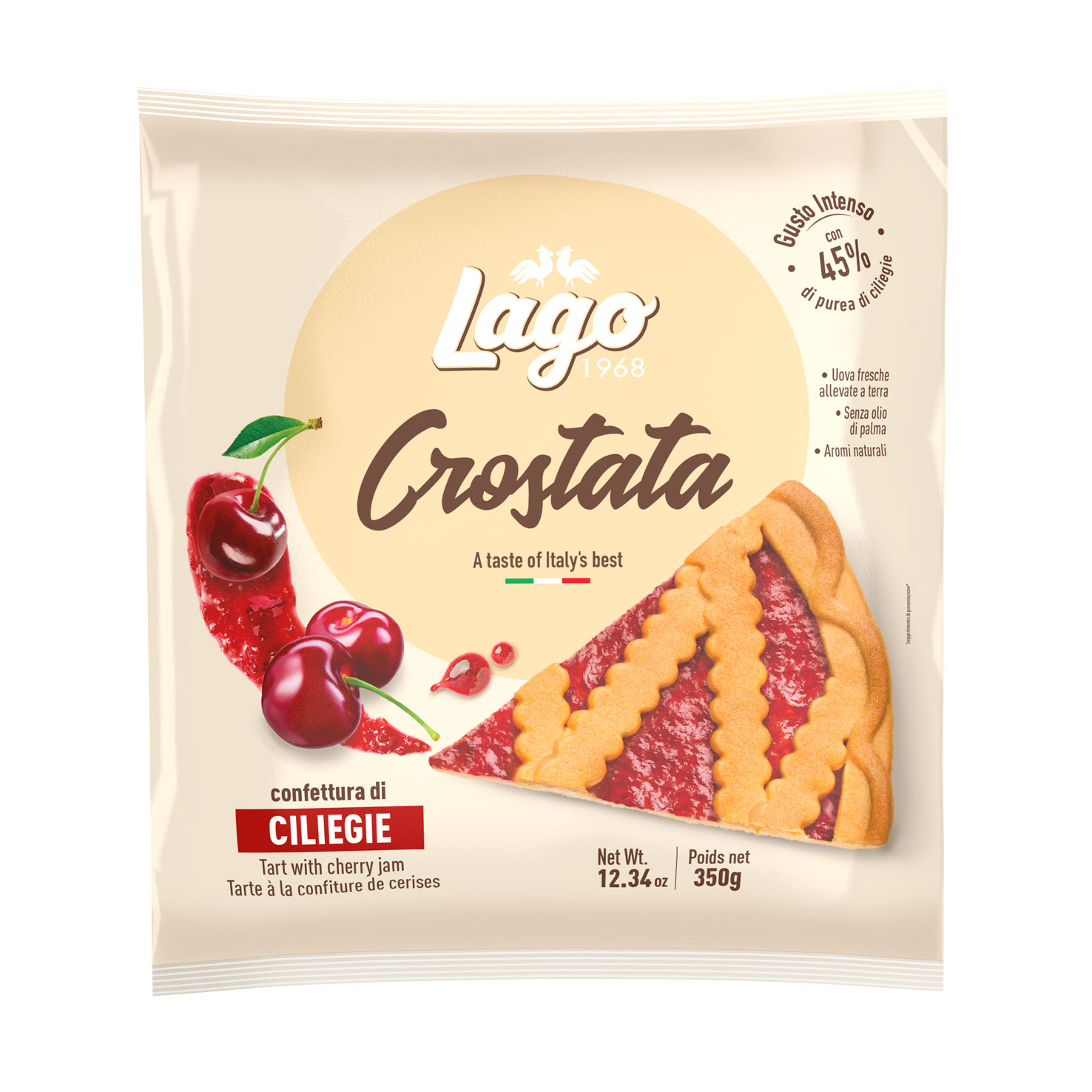 CROSTATA LAGO CILIEGIA GR.350