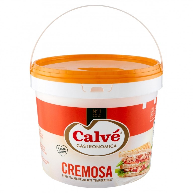 MAIONESE CALVE' GASTRONOMICA CREMOSA KG.5