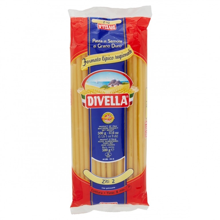 PASTA DIVELLA SPEC. N.2  ZITI GR.500