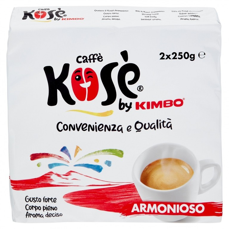 CAFFE'KOSE'ROSSO ARMONIOSO GR.250X2