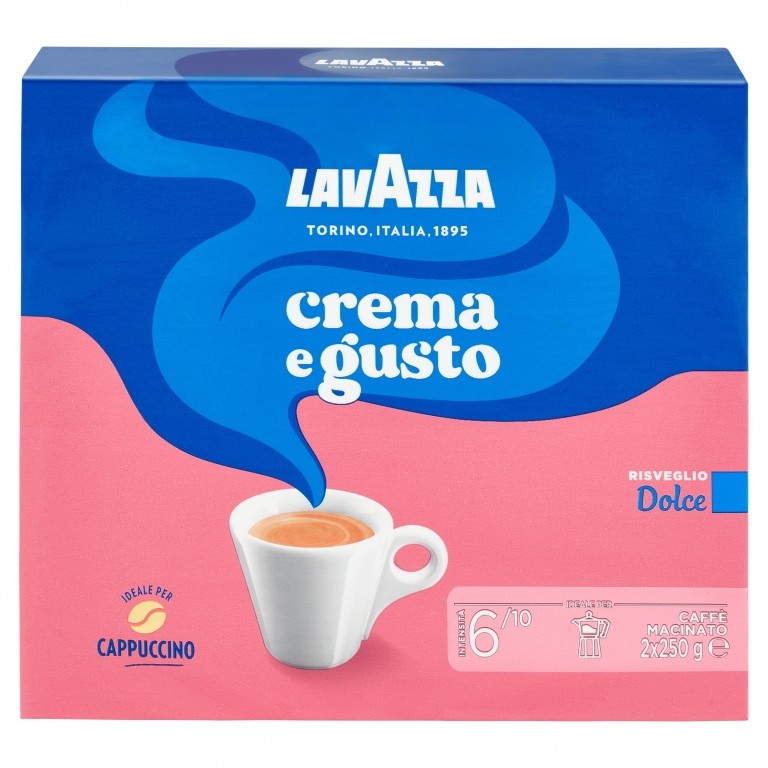 CAFFE' LAVAZZA GUSTO DOLCE GR.250X2