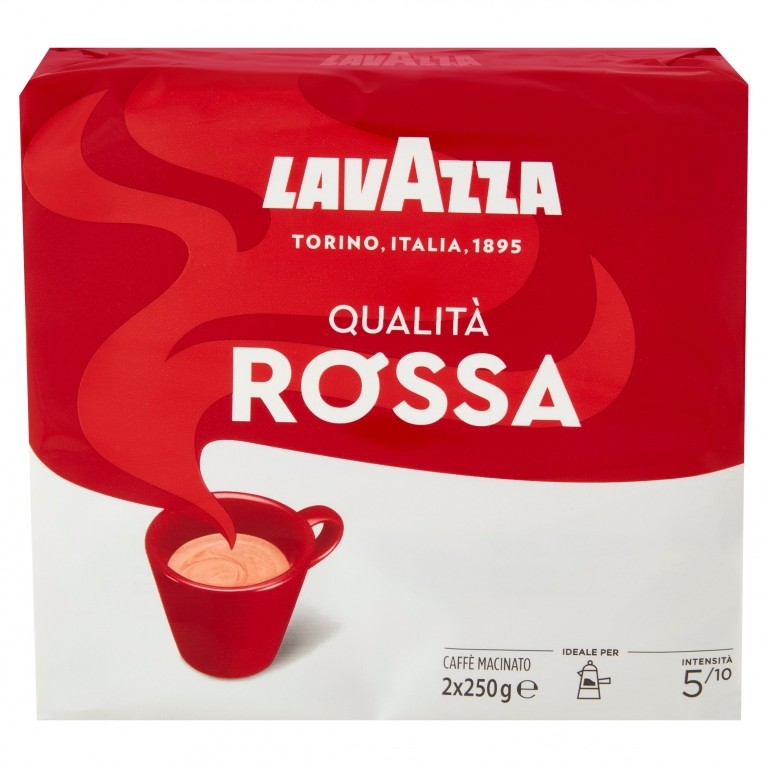 CAFFE' LAVAZZA Q.ROSSA GR.250X2